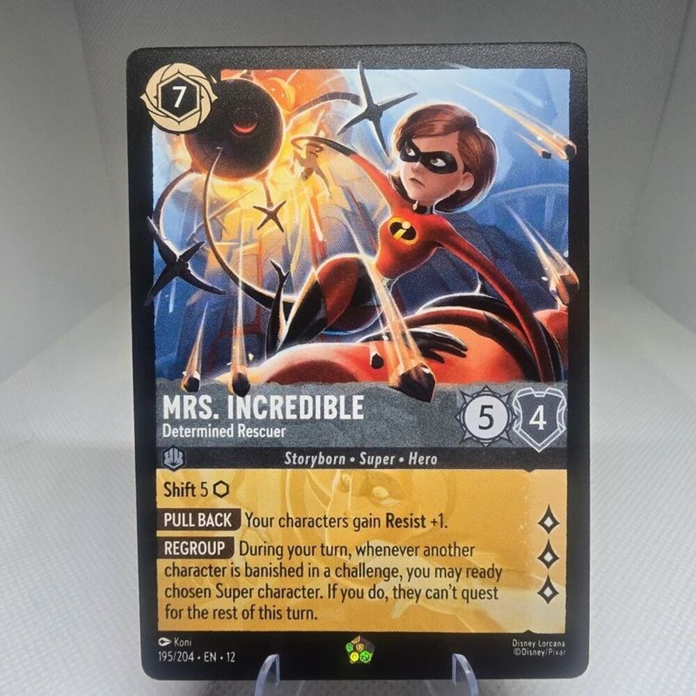 Mrs. Incredible #194 Lorcana wilds unknown
